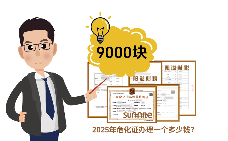 2025年危化證辦理一個多少錢